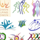 Illustration for article titled Lady Logos Must Include Ribbons, Squiggles, And Dancing Bodies